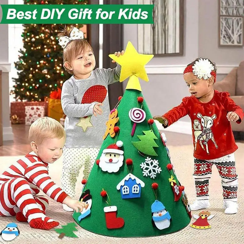 MerryFelt™ - DIY Felt Christmas Tree Set