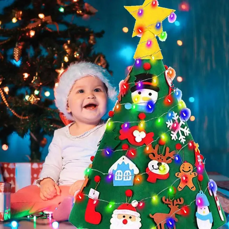 MerryFelt™ - DIY Felt Christmas Tree Set