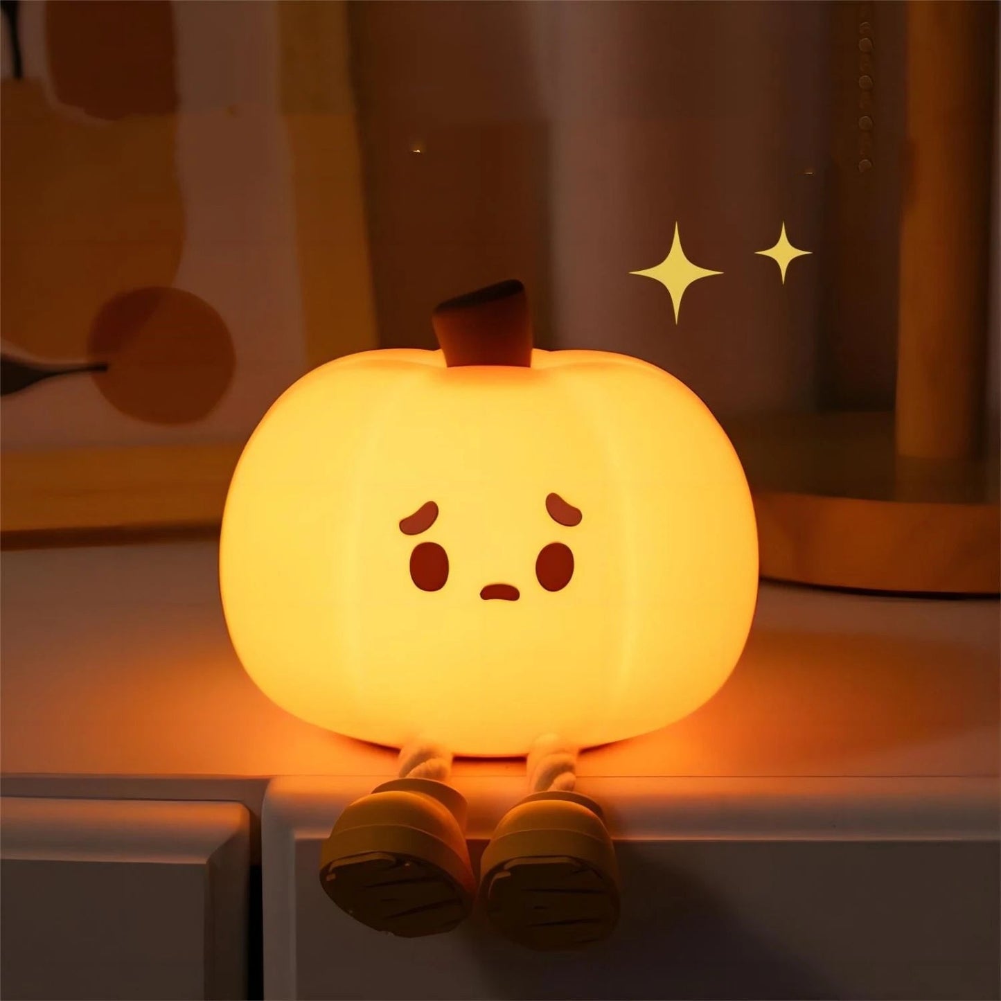 PumpkinGlow™ - Cut Pumpkin Lamp